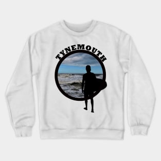 Tynemouth Surfer Male Crewneck Sweatshirt